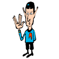 Spock Vulcan Sticker