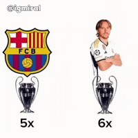 Hala Madrid Visca Barca GIF
