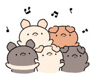 Pig Singing GIF by BREAD TREE