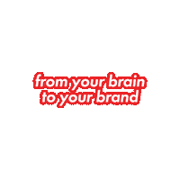 cosetteprc design creative branding brain Sticker