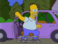 wondering homer simpson GIF