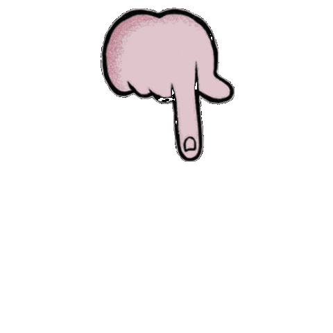 PlasmaRepublic giphyupload film hand pointing Sticker