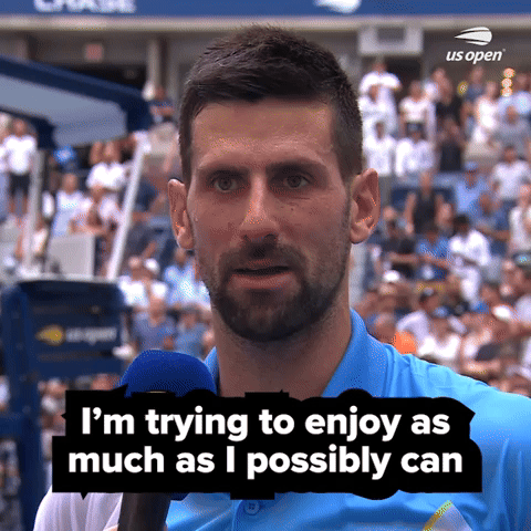 Trying to enjoy