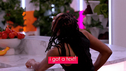 Love Island I Got A Text GIF by Peacock