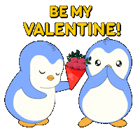 Loving In Love Sticker by Pudgy Penguins