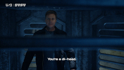 Alan Tudyk Laughing GIF by USA Network