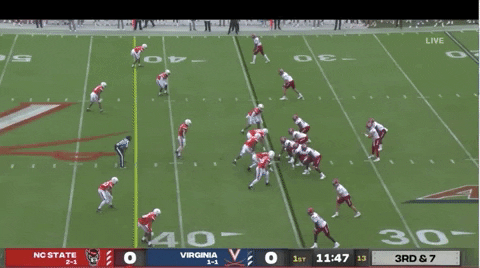 therealessad giphygifgrabber football uva ncstate GIF