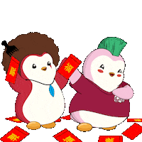 Celebrate Chinese New Year Sticker by Pudgy Penguins