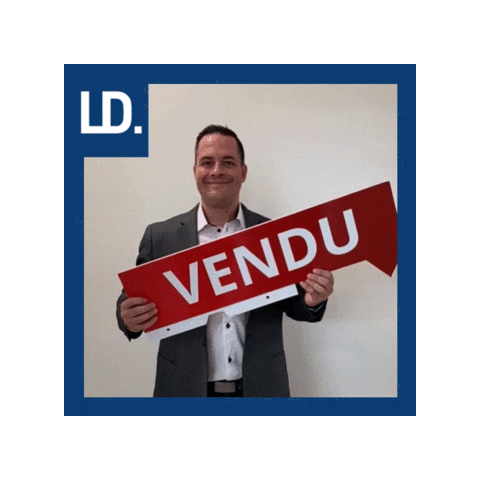Realestate Vendu Sticker by Lafleur Davey