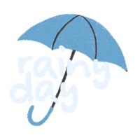ilaria_angioi rain spring umbrella rainyday Sticker