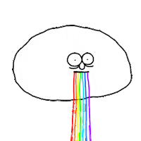 Rainbow Pride Sticker by Originals