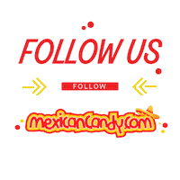 mexicancandydotcom follow follow us mexican candy mexicancandydotcom Sticker