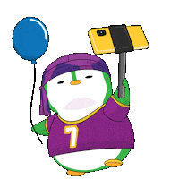 Streaming Social Media Sticker by Pudgy Penguins