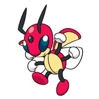 Gen 2 Bug Sticker by Pokémon