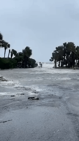 Post-Tropical Cyclone Ian Leaves Trail of Destruction on South Carolina's East Coast