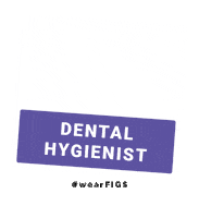 Dental Hygienist Doctor Sticker by FIGS
