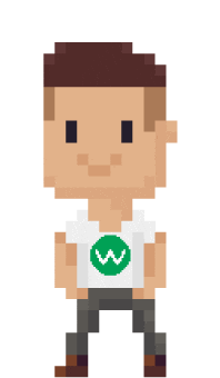 Pixel Art Sticker by Wetcom