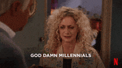 God Damn Boomer GIF by Unbreakable Kimmy Schmidt