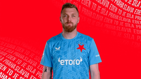 Football Clap GIF by SK Slavia Praha
