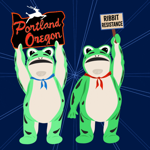 Resist Keep Portland Weird GIF by Jack0_o