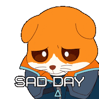 Sad Hamster Sticker by Hamieverse