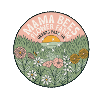 Sticker by Mama Bees Flower Farm
