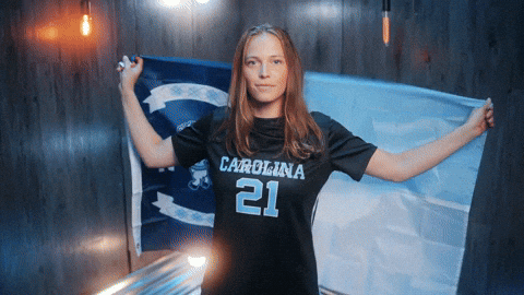 University Of North Carolina Soccer GIF by UNC Tar Heels