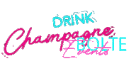 Champagne Sticker by BOLTE Event Design