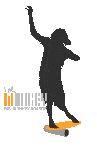 Surf Surfing Sticker by Mr. Monkey