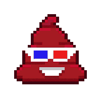 Art Shitting Sticker by Poopies.io