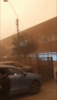 Massive Dust Storm Turns Sky Orange in Chile