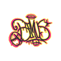 Street Art Illustration Sticker