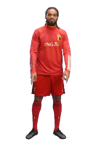 ingbelgium red you done well done Sticker