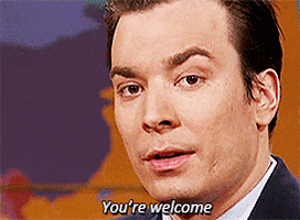 jimmy fallon youre welcome GIF