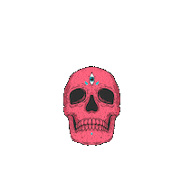 qubensis art artist eye skull Sticker