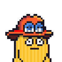 Surprised Thinking Sticker by Potatoz by 9GAG