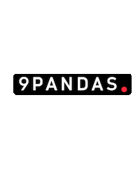 Logo 9P Sticker by 9 Pandas