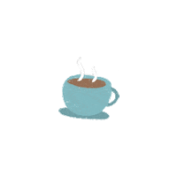 cherryspxlls heart coffee flower face Sticker