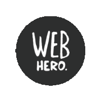 WebheroWebsites webhero webherologo Sticker