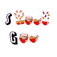 So Good Fat Baby Sticker by Fat Baby Rice Bowls