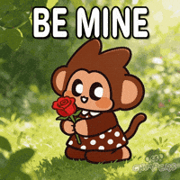 For You Flower GIF by Chimpers