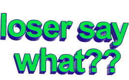 loser whatever Sticker