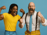 Gym Yelling GIF by Jukebox Saints