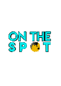 on the spot television Sticker