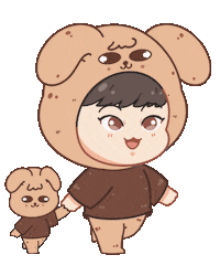 Art Dog Sticker