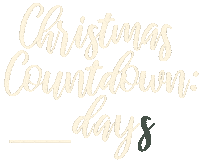 Christmas Countdown Sticker