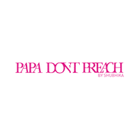 papadontpreach fashion design brand indian Sticker