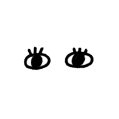 bluemaomao eyes 眼睛 bluemaomao 藍毛毛 Sticker