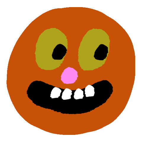 kbillustration giphyupload smile weird face Sticker