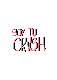 Soytucrvsh Sticker by Crvsh.es